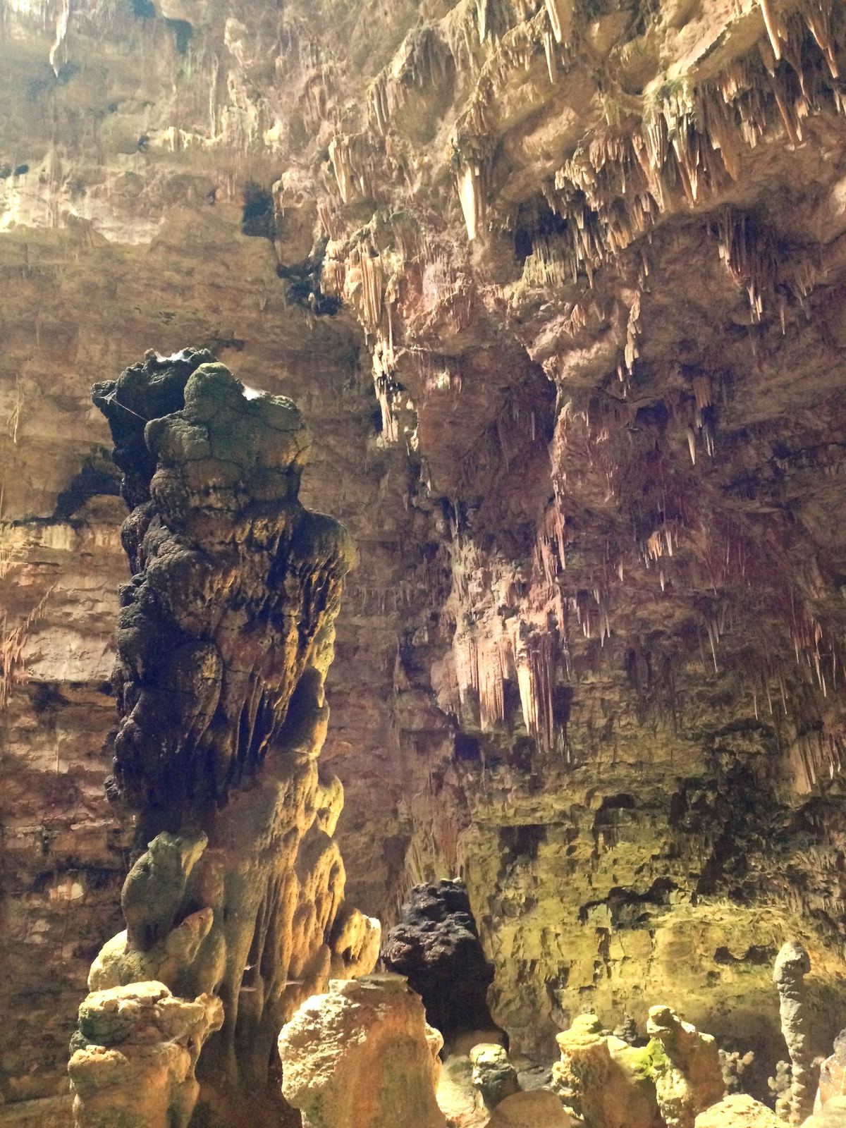 Interno delle Grotte di Castellana